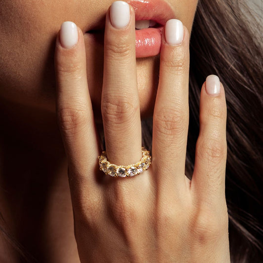 Trillion Stones Ring