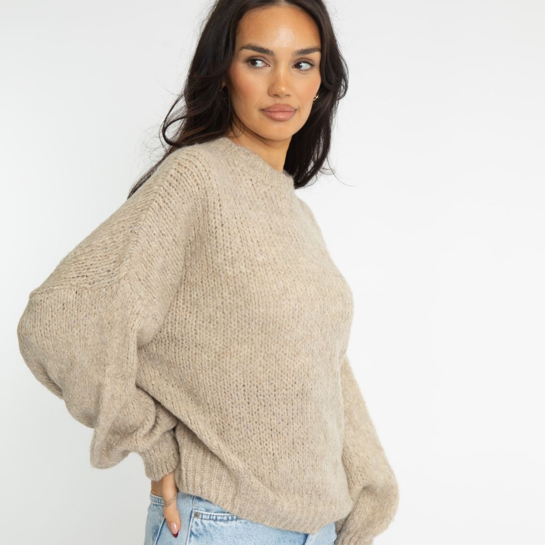 Wesentlich Oversize Strick