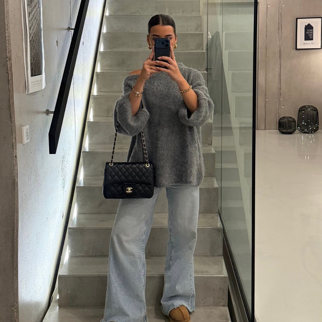 Ultra-Soft Off-Shoulder Strick