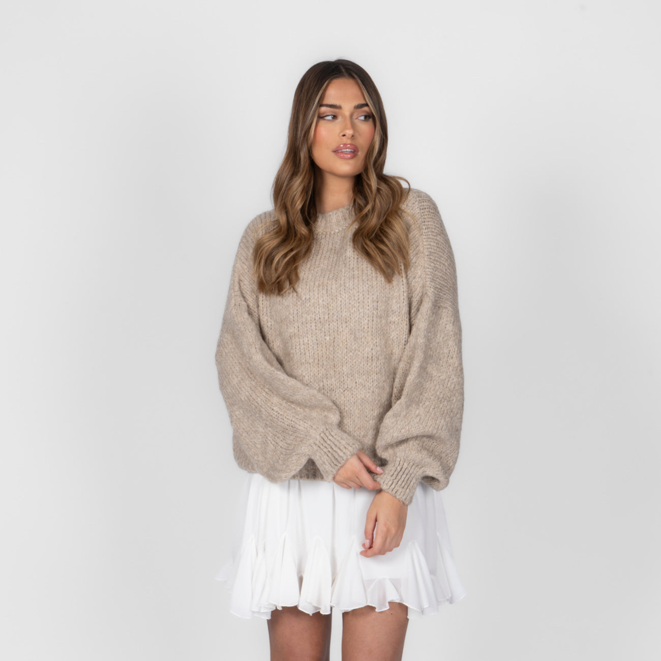 Wesentlich Oversize Strick