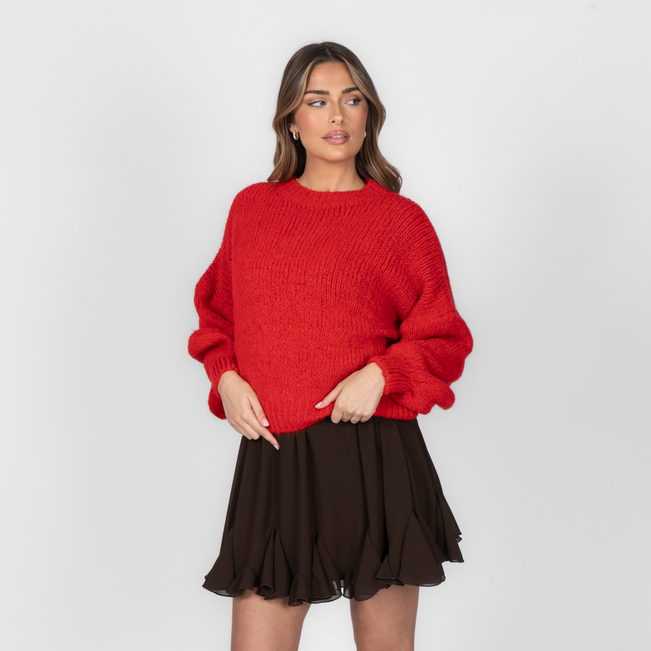 Wesentlich Oversize Strick
