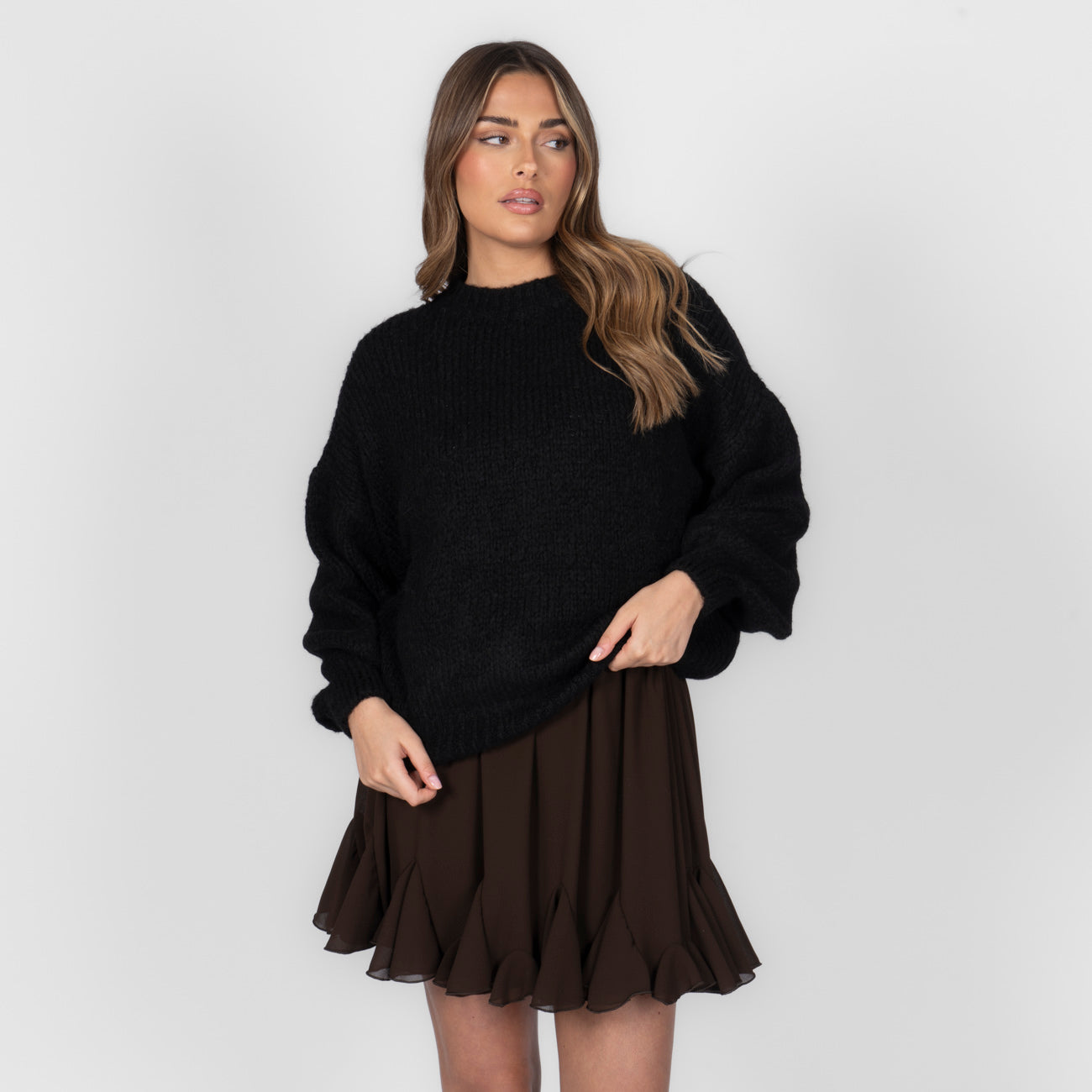 Wesentlich Oversize Strick