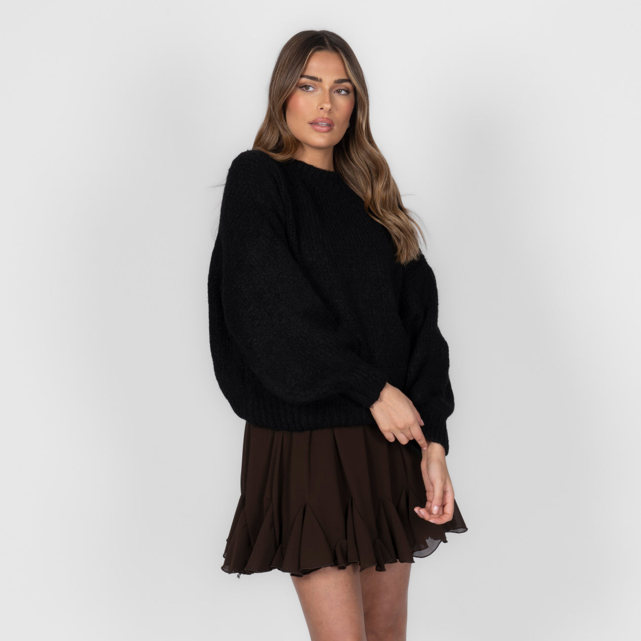 Wesentlich Oversize Strick