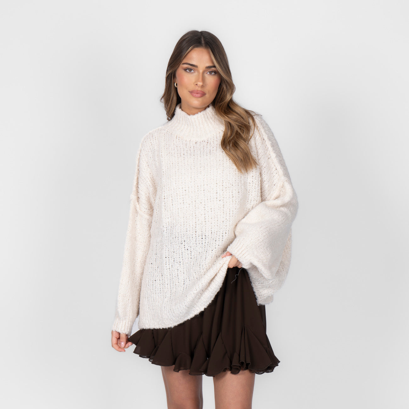 Bouclé Oversize Pullover "CasualCozy"