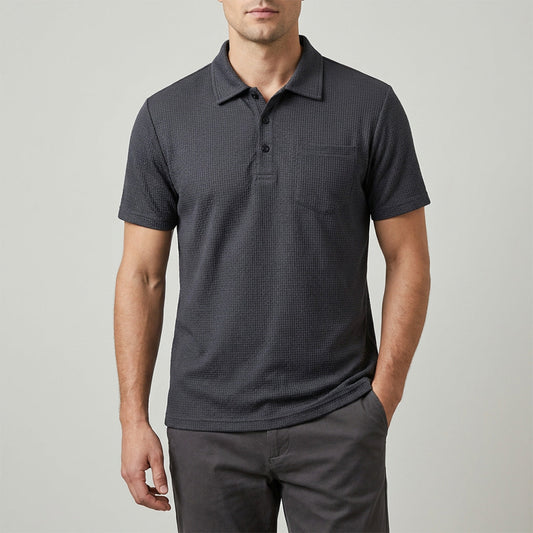 Capri - Ultra bequeme Herren-Polo-Shirt mit Taschen