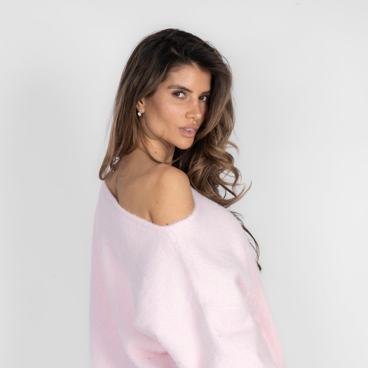 Ultra-weicher Everyday Off-Shoulder Pullover