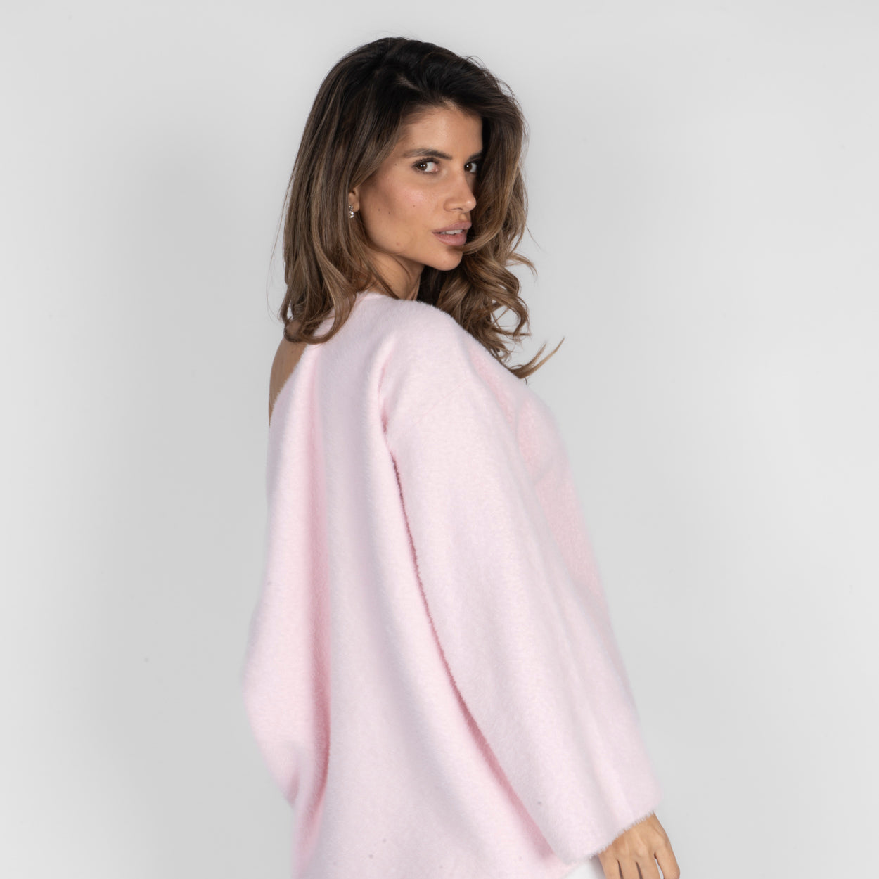 Ultra-weicher Everyday Off-Shoulder Pullover