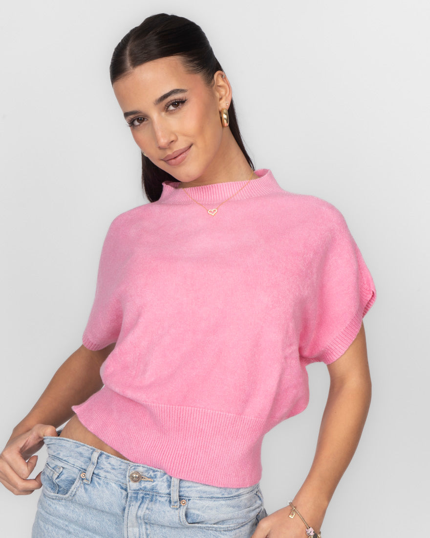 Ärmelloses Knit-Top
