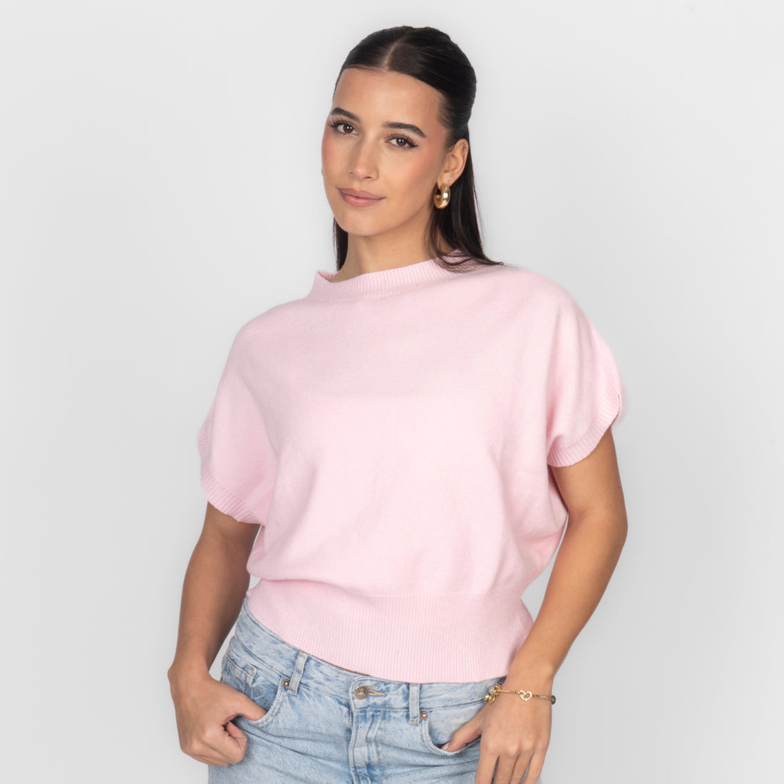 Ärmelloses Knit-Top
