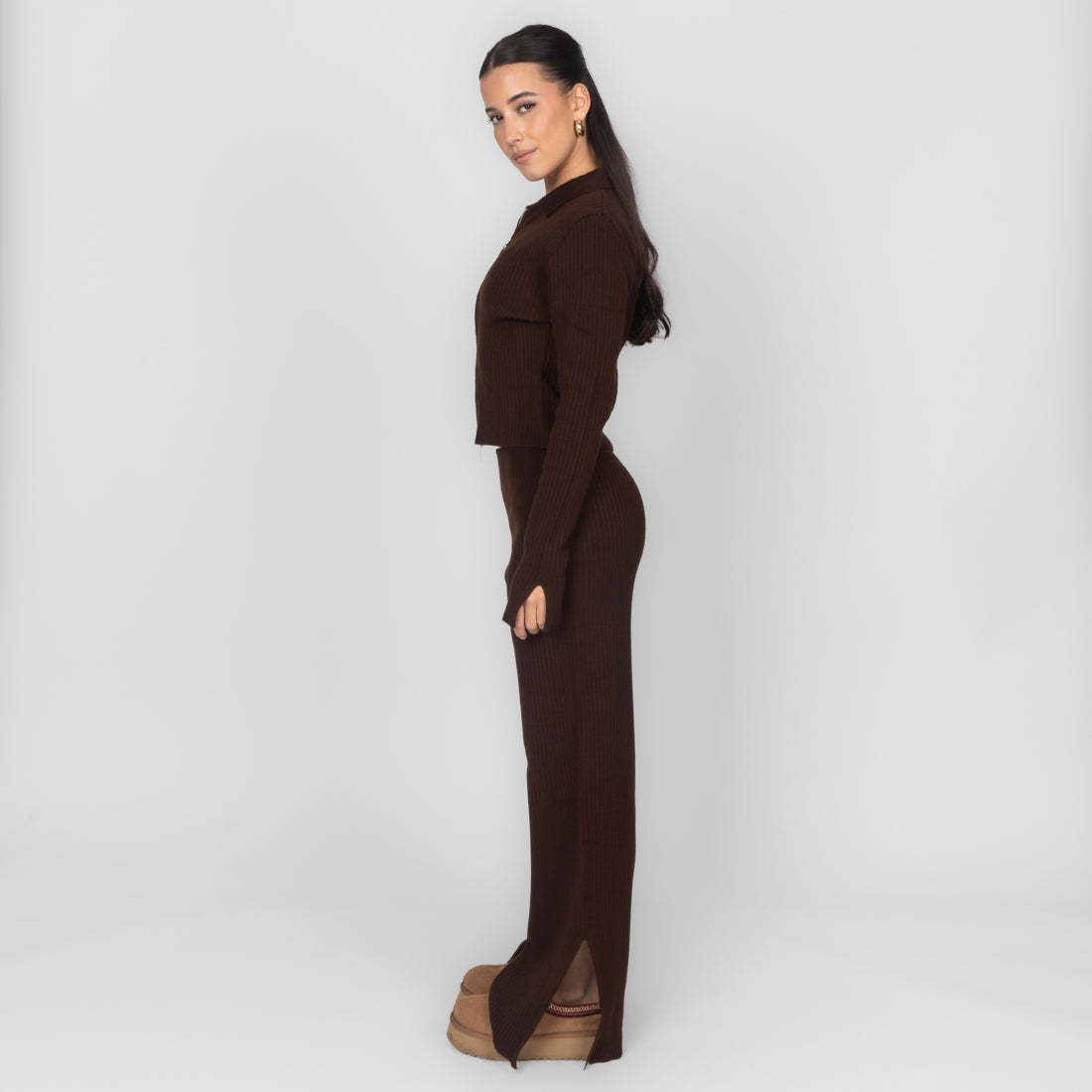 Wesentliches Cropped Lounge Set