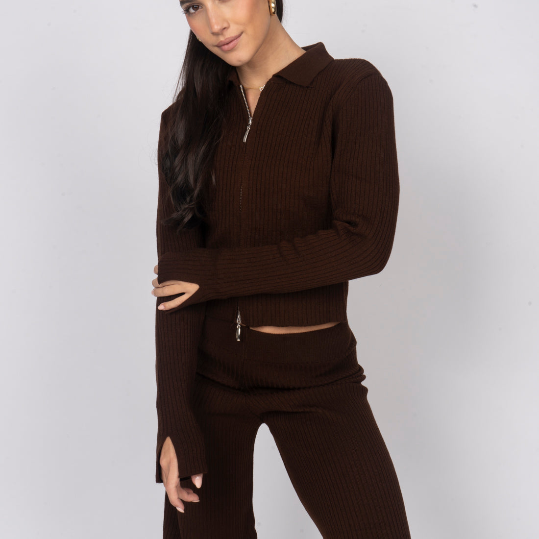Wesentliches Cropped Lounge Set