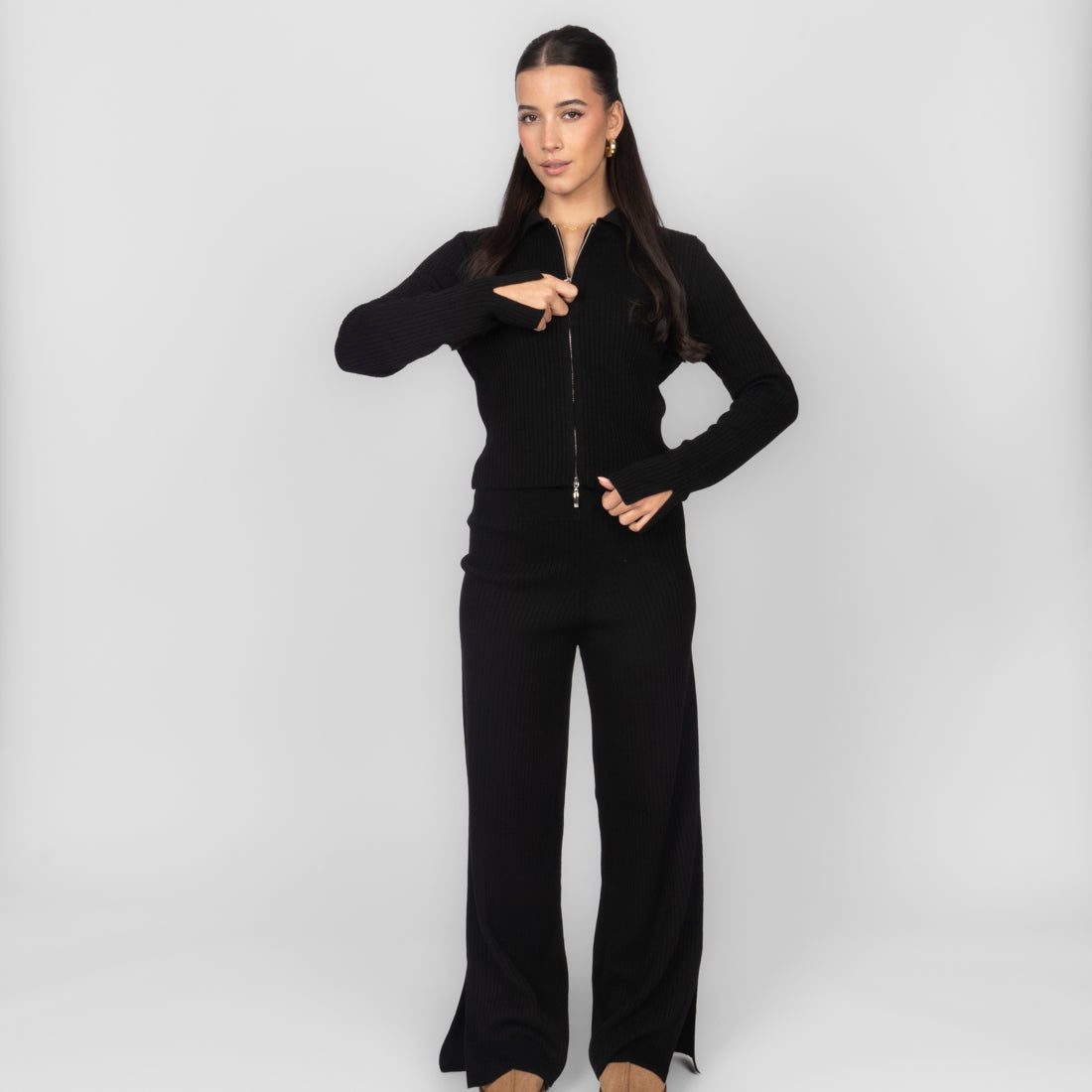 Wesentliche Stripe Hose