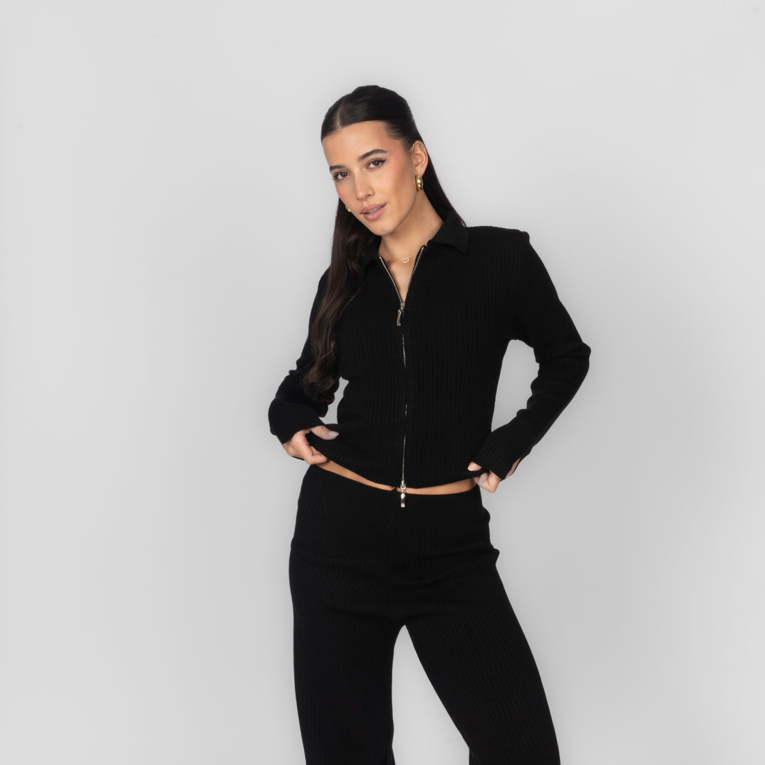 Wesentliches Cropped Lounge Set