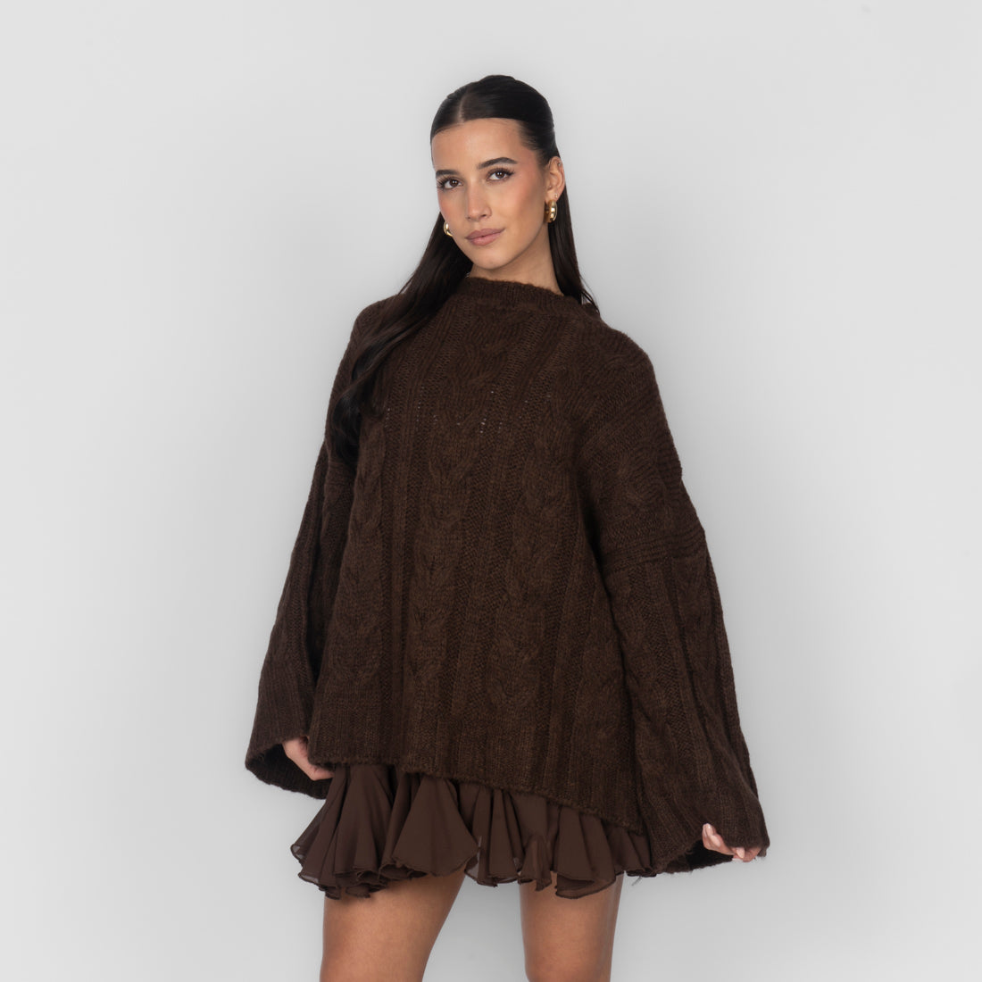 Chunky Oversize Strickpullover