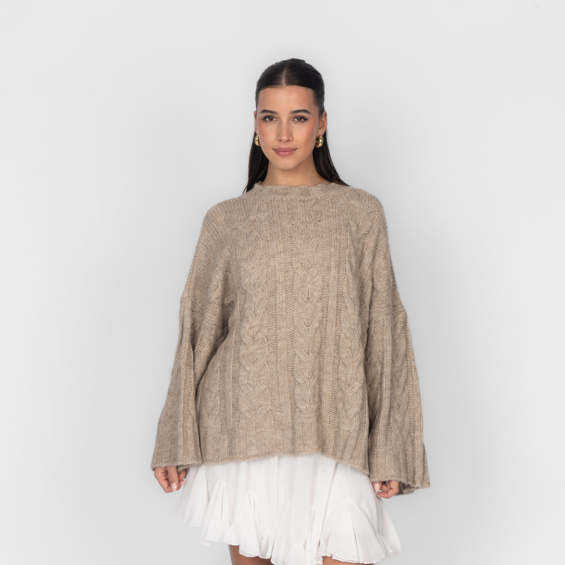 Chunky Oversize Strickpullover