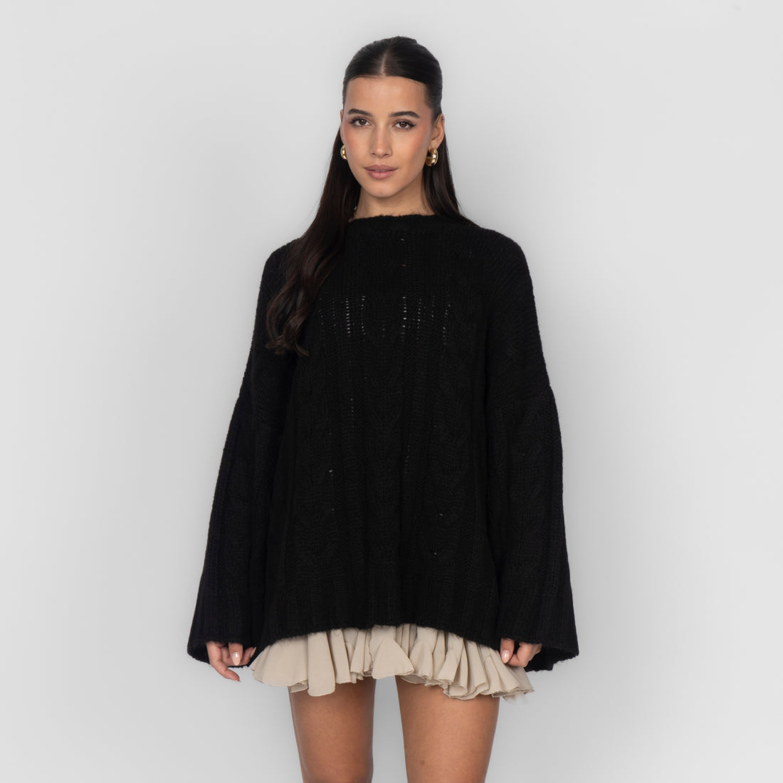 Chunky Oversize Strickpullover