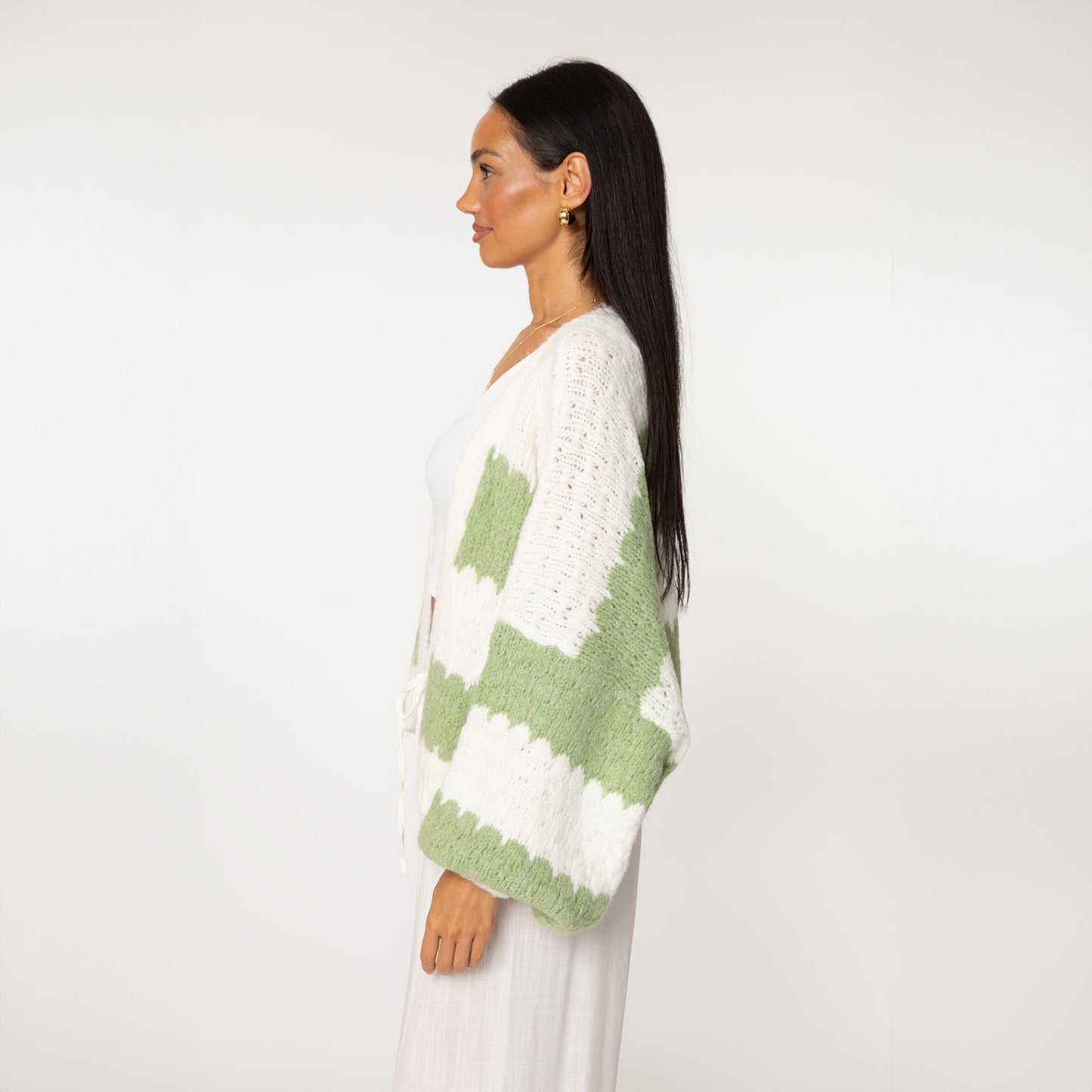 Bold Stripes Oversized Cardigan