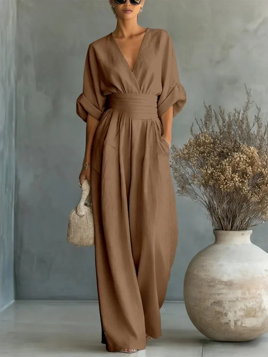 LUMIÈRE Jumpsuit – Elegant, figurschmeichelnd