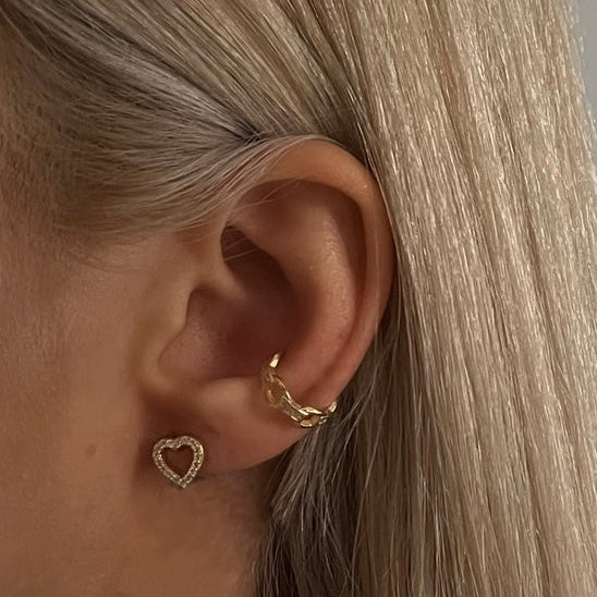 Herz Ohrstecker