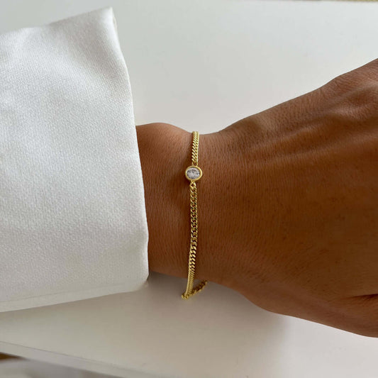 Kristall Armband