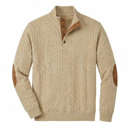 Crown - Klassischer Pullover mit hohem Kragen für Herren