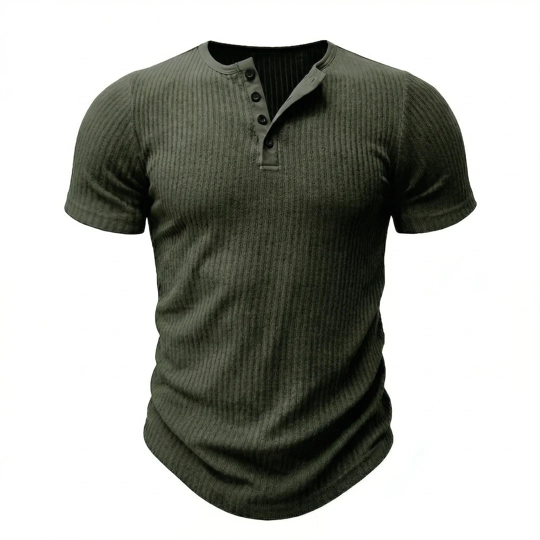 Siena - Ultra bequeme Henley-Hemd für Herren