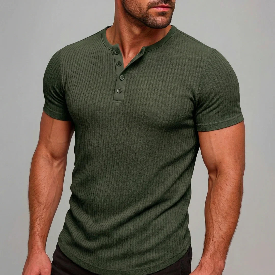 Siena - Ultra bequeme Henley-Hemd für Herren
