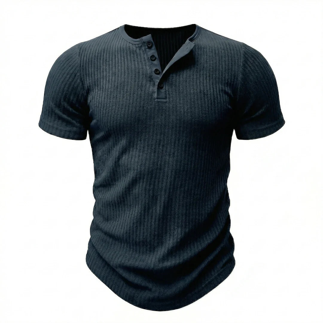 Siena - Ultra bequeme Henley-Hemd für Herren